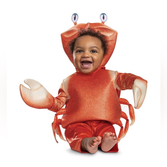NIB Little Mermaid Sebastian Infant Costume